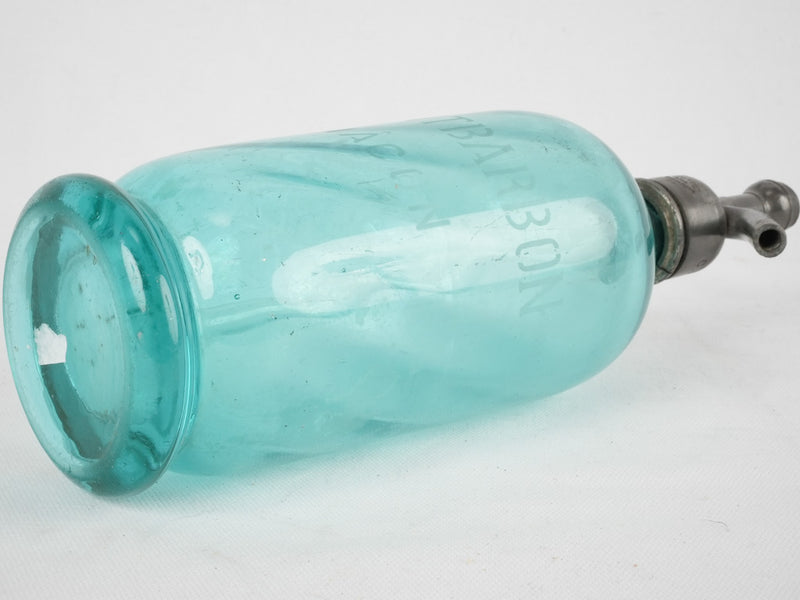 Antique French seltzer bottle - Montbarbon Maçon