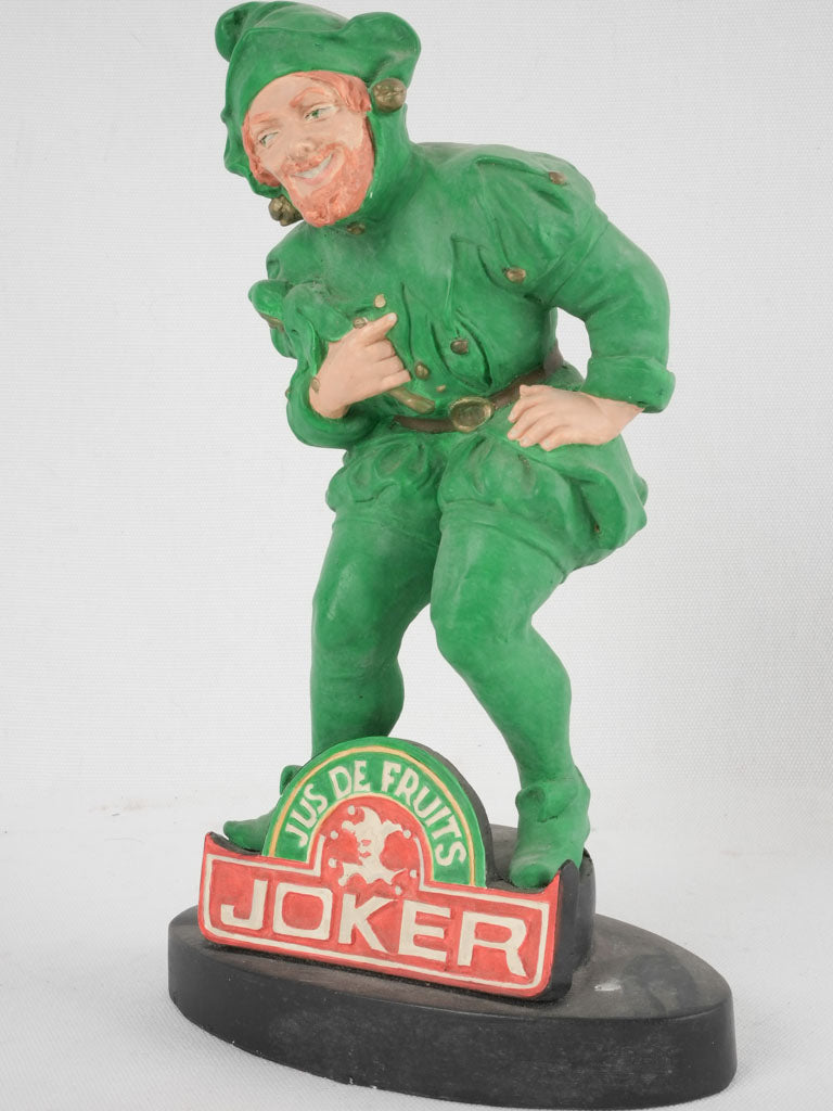 Joker advertising sculpture - jus de fruits 11¾"