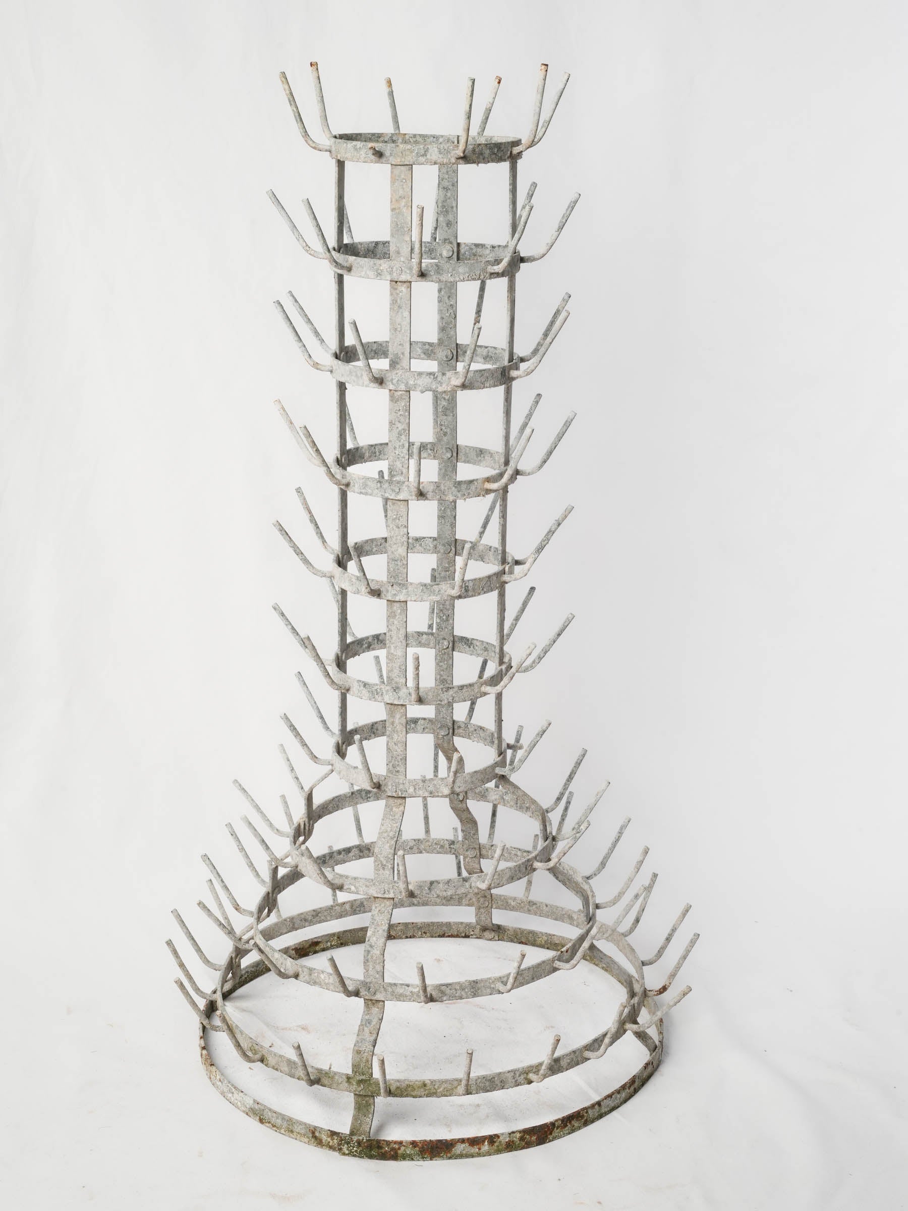 French Vineyard Bottle Drying Tree for Approx. 100 Bottles - 40¼"