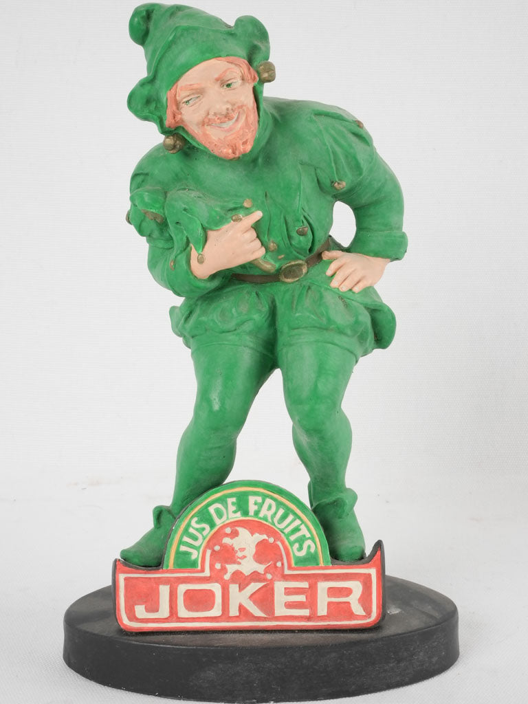 Joker advertising sculpture - jus de fruits 11¾"