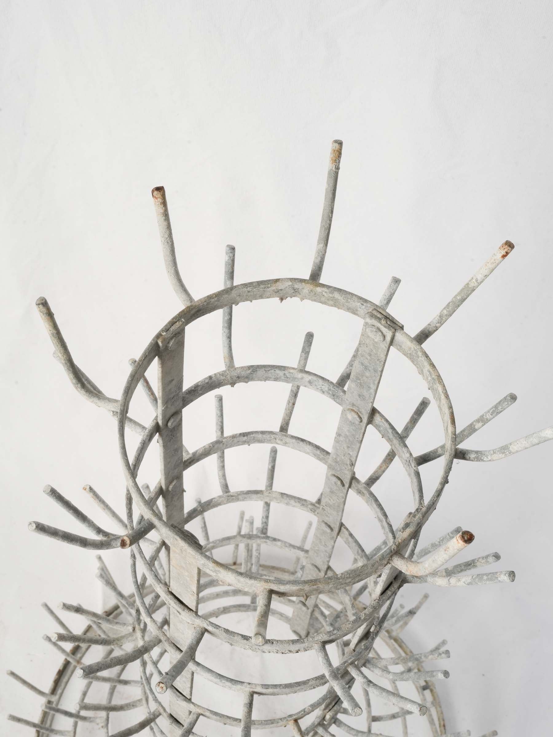 French Vineyard Bottle Drying Tree for Approx. 100 Bottles - 40¼"