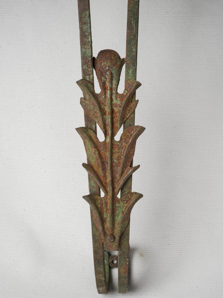 False Pair Of 1950s Wrought Iron Wall Brackets - 16¼"