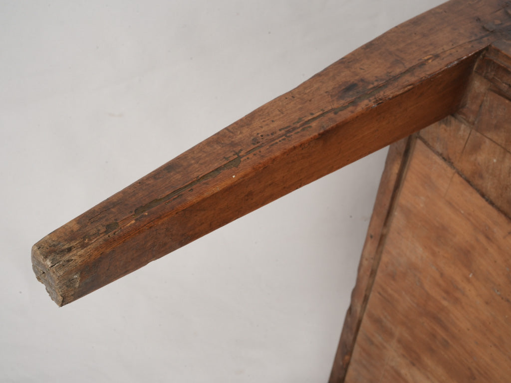 Petite French Cherry Side Table From The Early 19th Century - 20" x 20"