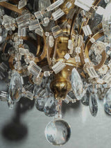 Luxurious 19th-century bronze chandelier