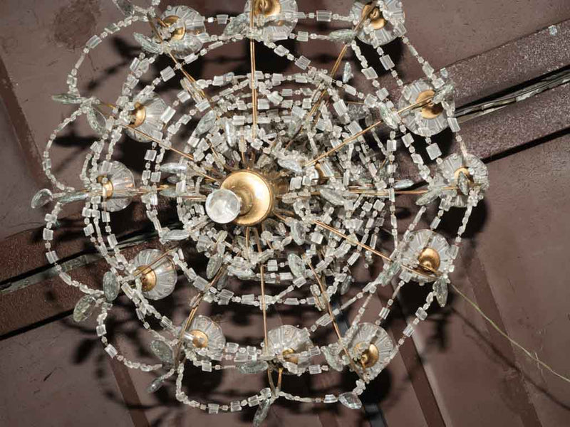 Elegantly crafted Napoleon III chandelier