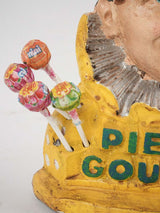 Pierrot gourmand lollipop display stand 9"