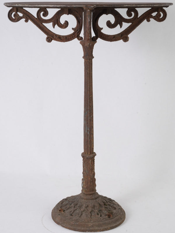 Charming 19th-century cast iron table