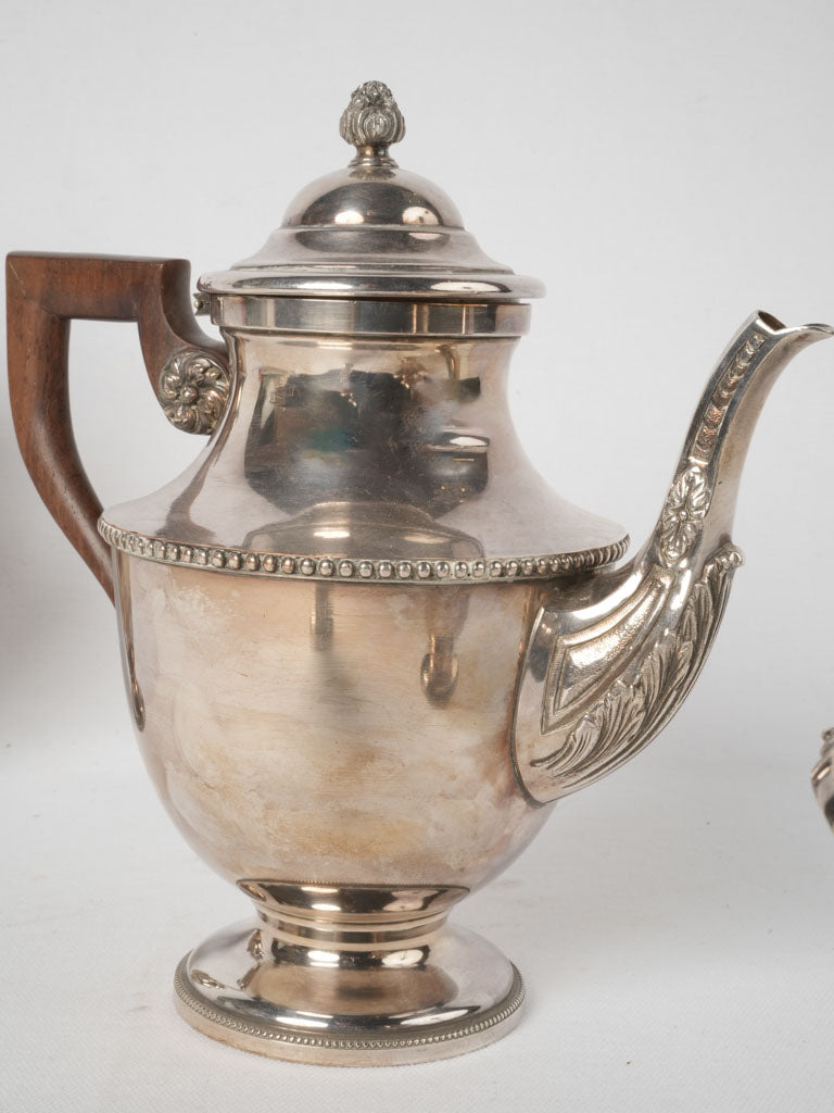 Polished silver plate creamer