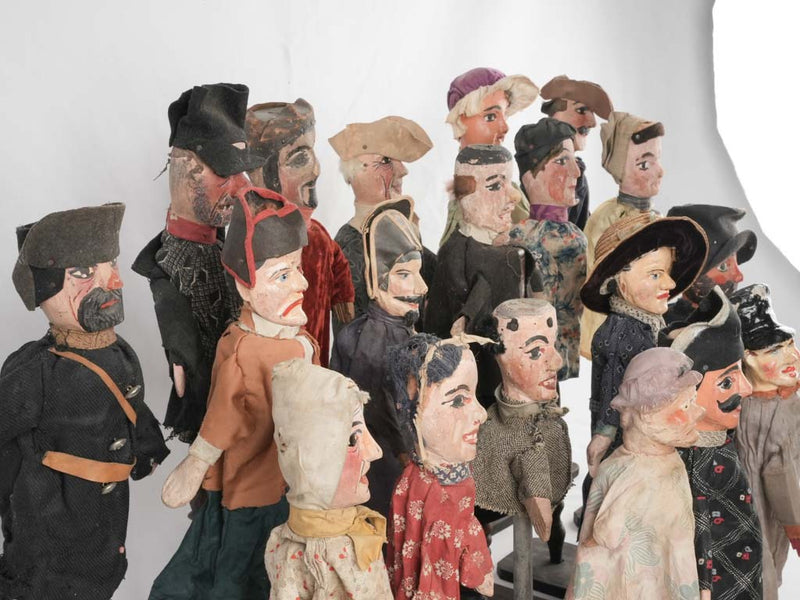 Heritage Lyonnais hand puppet ensemble