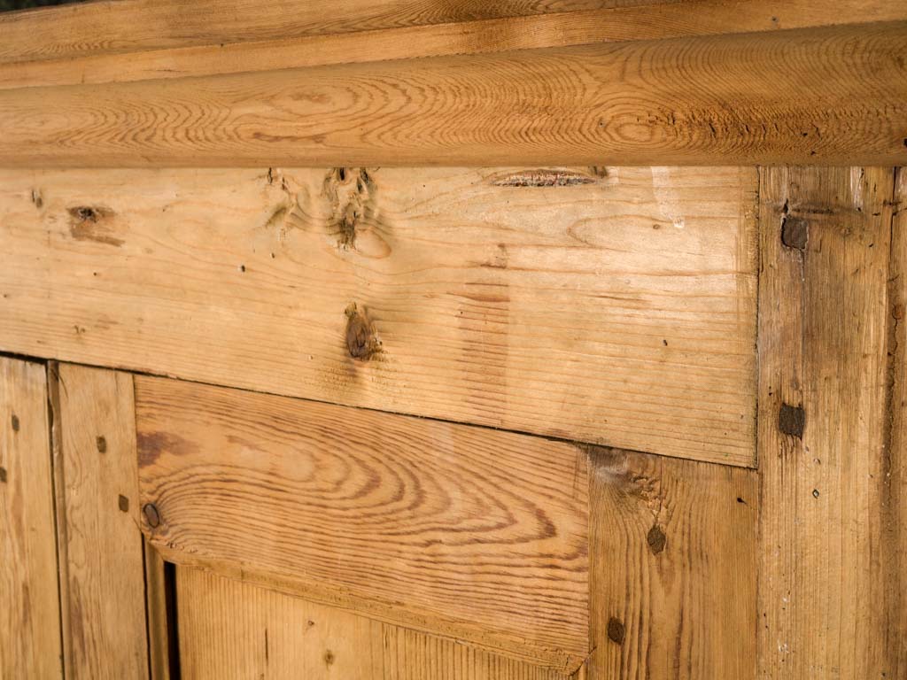 Elegant simple pine cabinetry