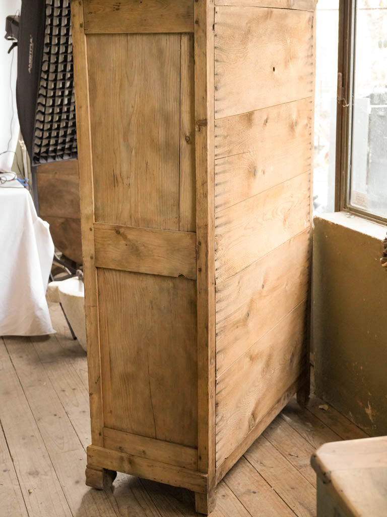 Authentic aged pine cupboard