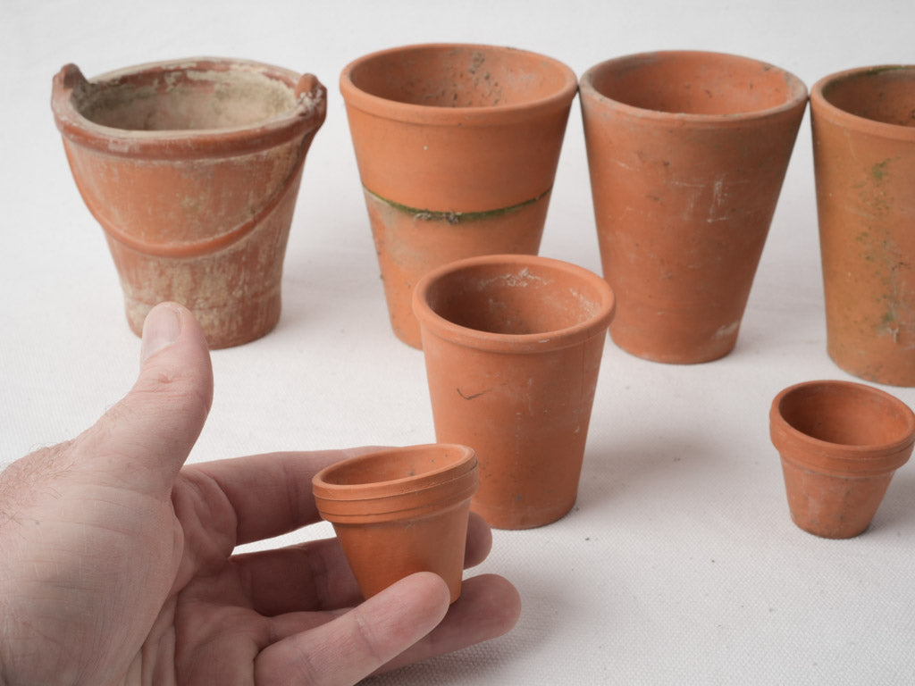 Country charm plant containers