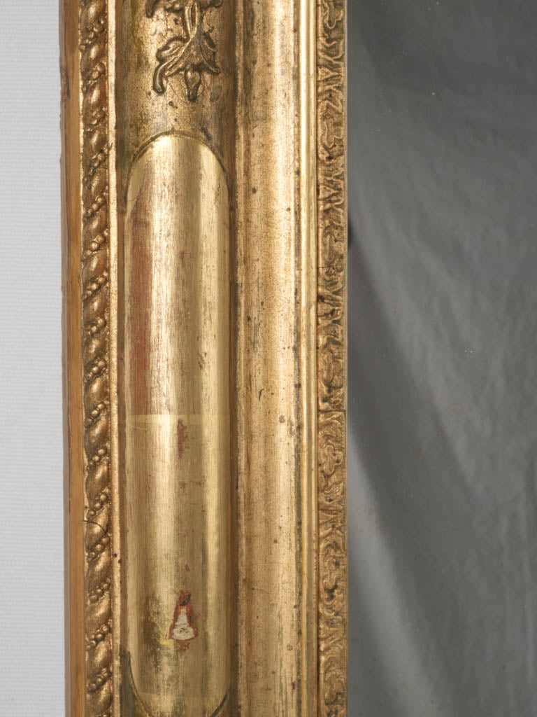 Classy 19th-century large gilded wall mirror