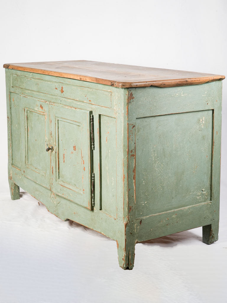 Nineteenth Century Country Buffet in Soft Sage Green - 33" x 52¼"