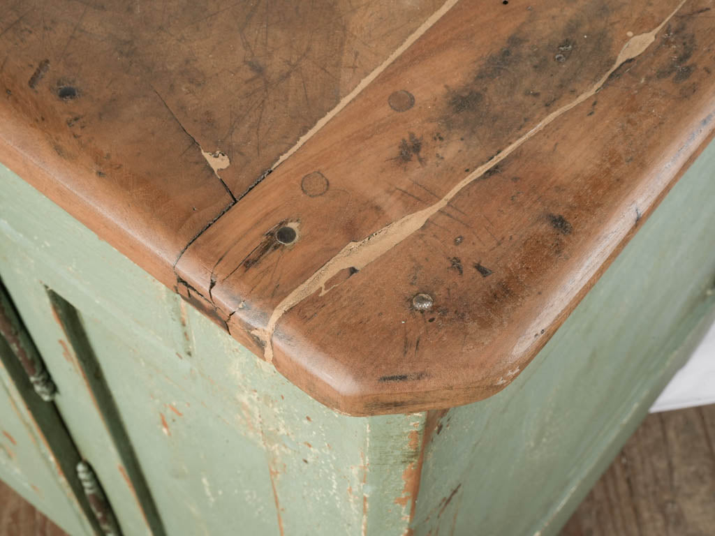 Vintage wooden patina kitchen dresser