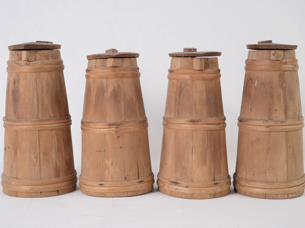 Delightful Aged Folk Art Pitchers