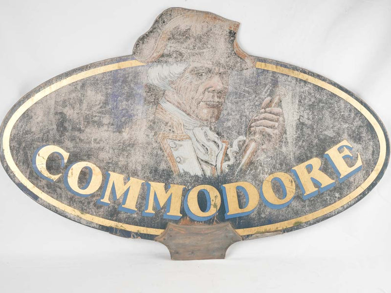 Very large Commodore sign from a pub 63"