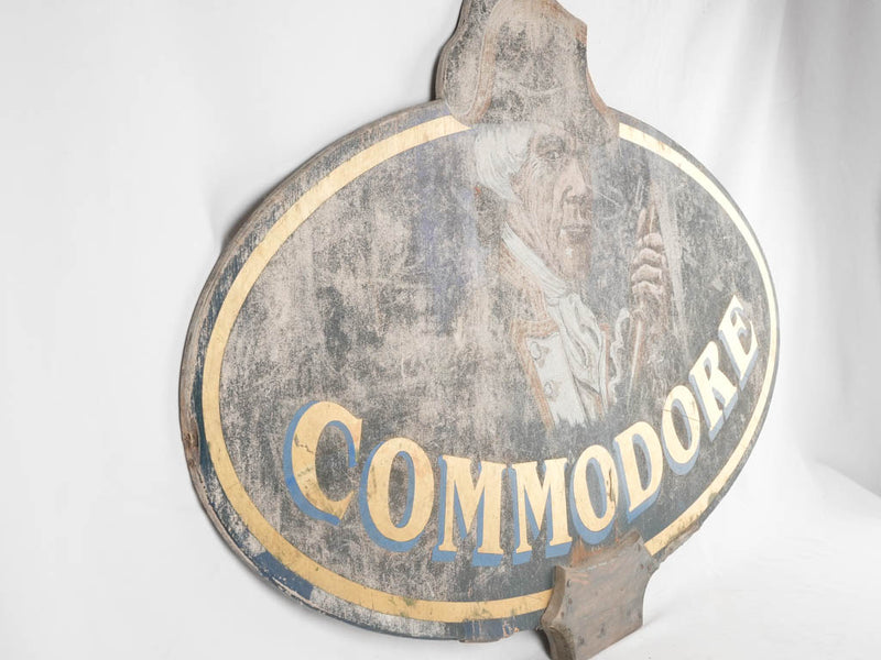 Very large Commodore sign from a pub 63"