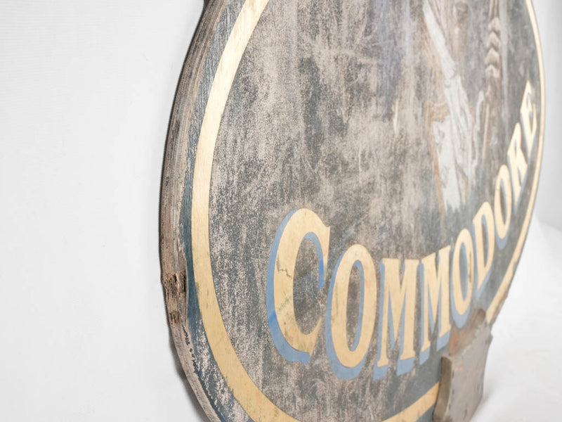 Very large Commodore sign from a pub 63"