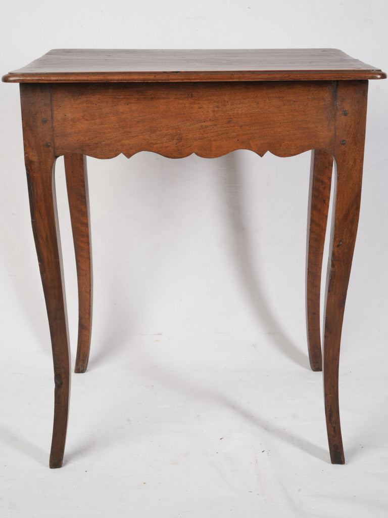 Petite 18th Century French Provincial Walnut Side Table - 22¾" x 18"