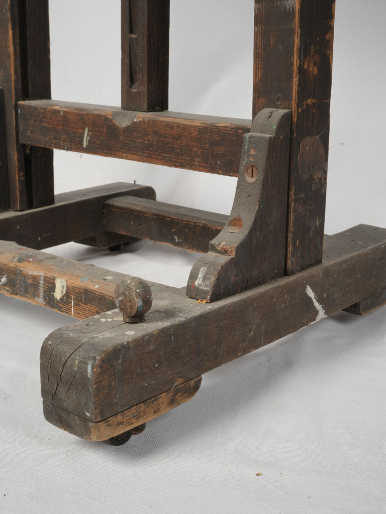 Sturdy historical Viennese larch easel