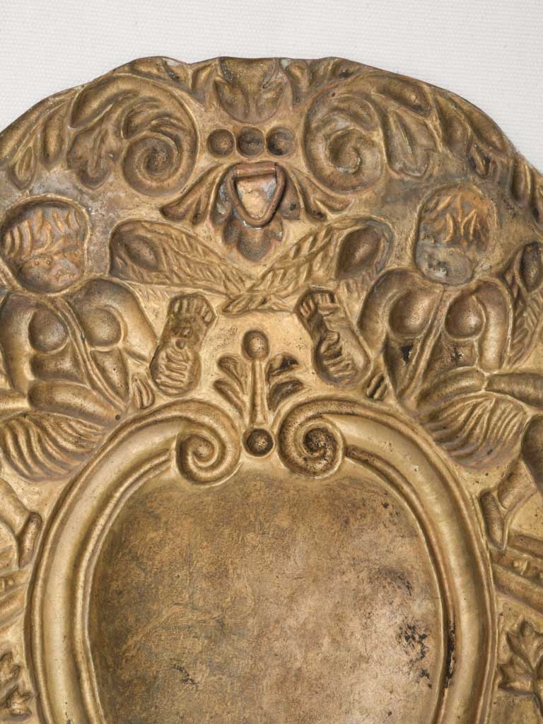 Ornate gilded frame-compatible lights