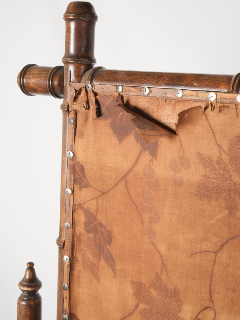 Elegant antique Napoleon III psyché mirror