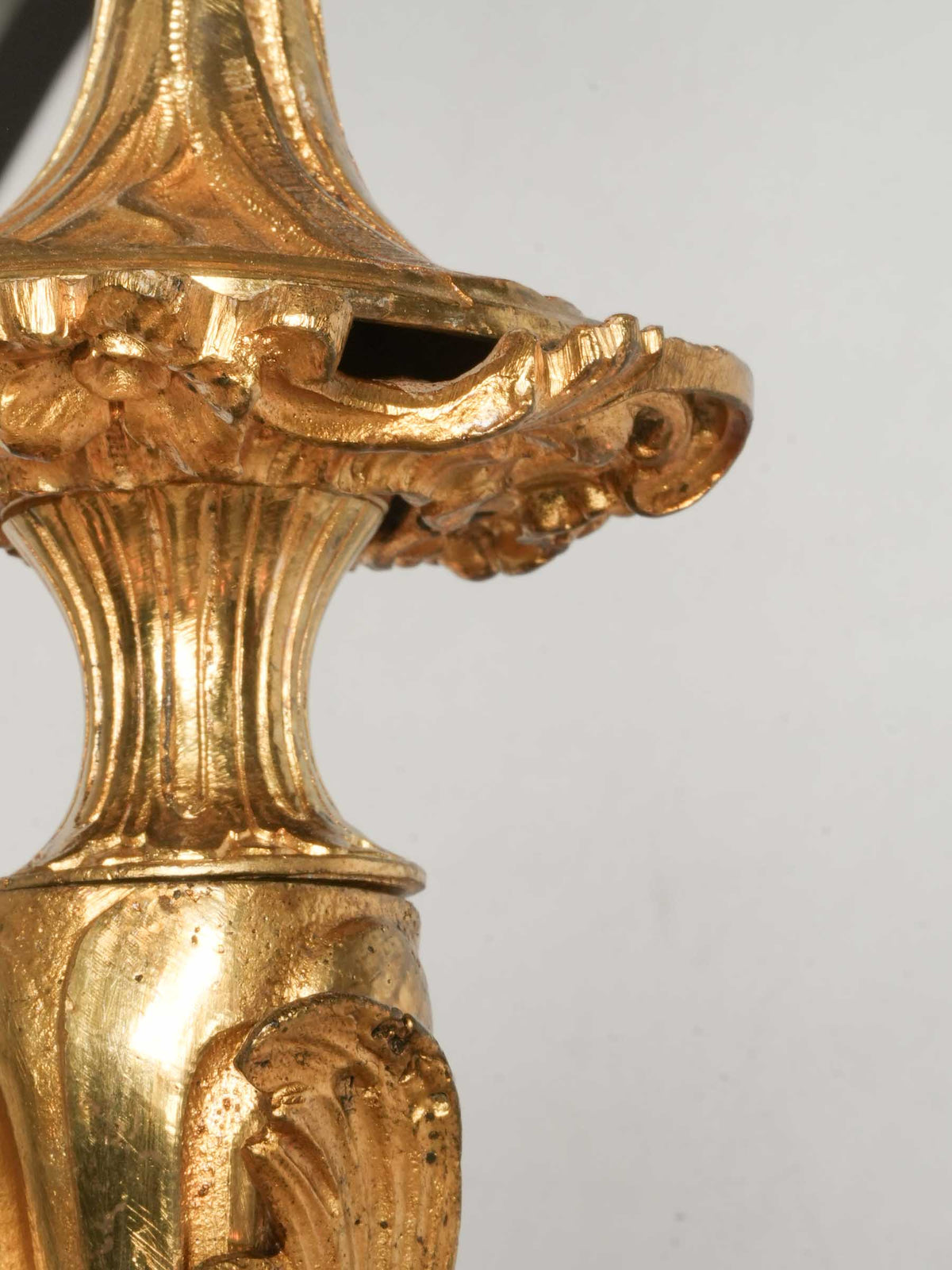 Antique Rococo-Style Gilt-Bronze Eighteen-Light Chandelier - 32¼" x  26¾"