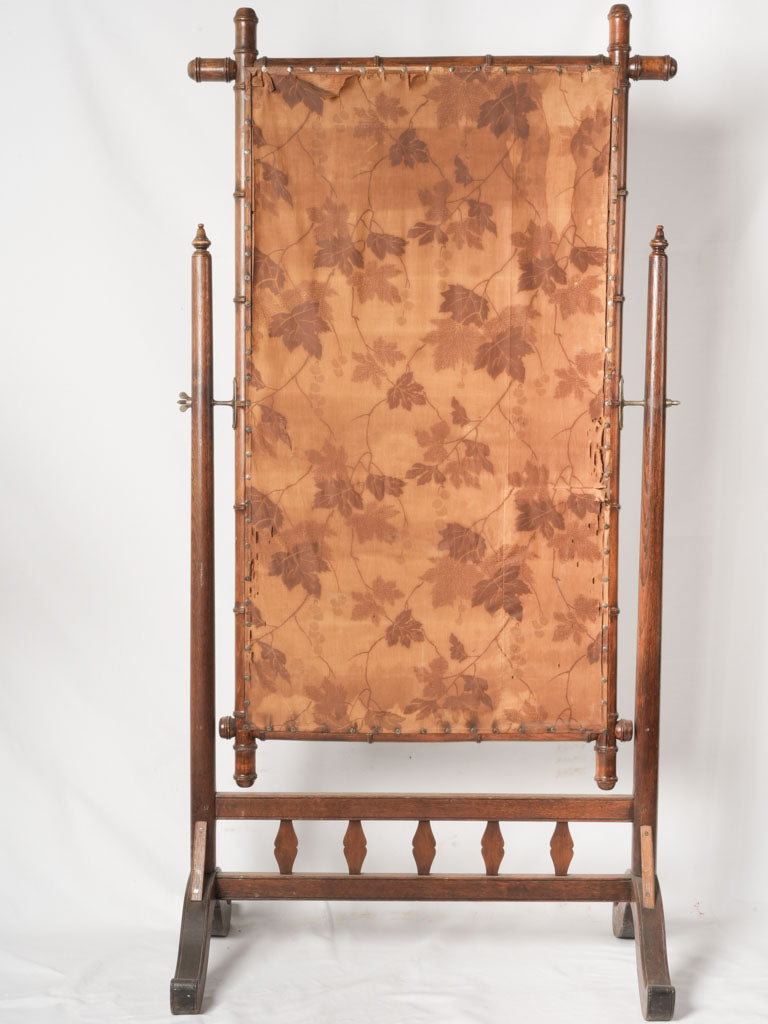 Cherrywood pivoting full-length dressing mirror