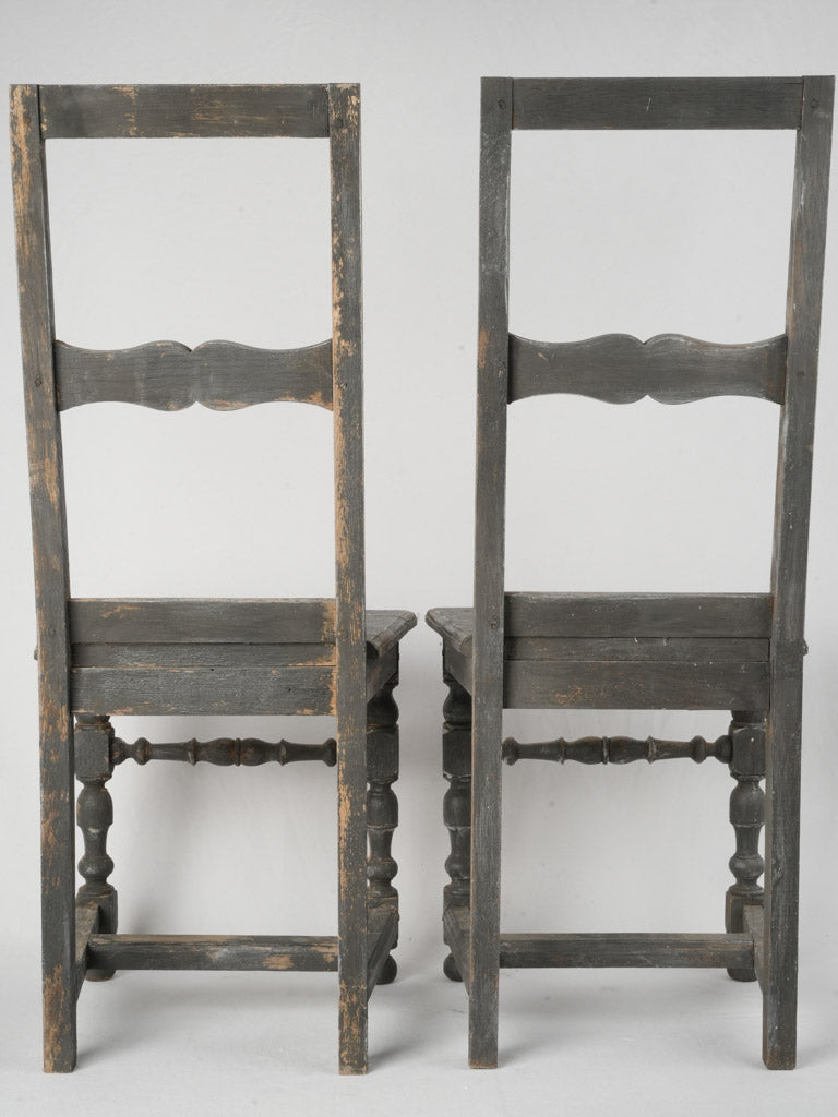 Antique wooden decorative seating  