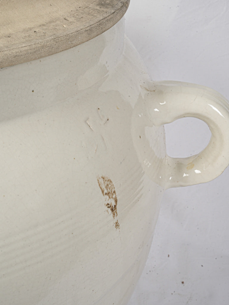 Elegant twentieth-century stoneware