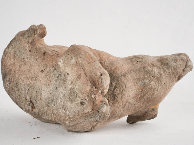 Vintage garden pig ornament 13½"