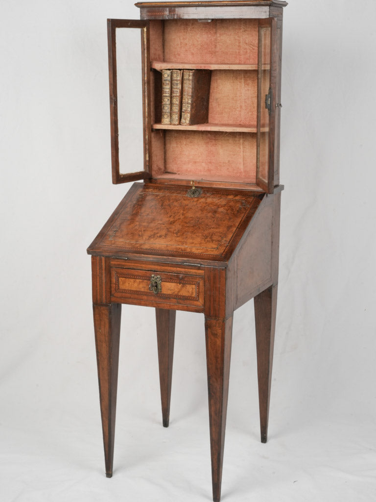 Antique walnut Directoire desk  