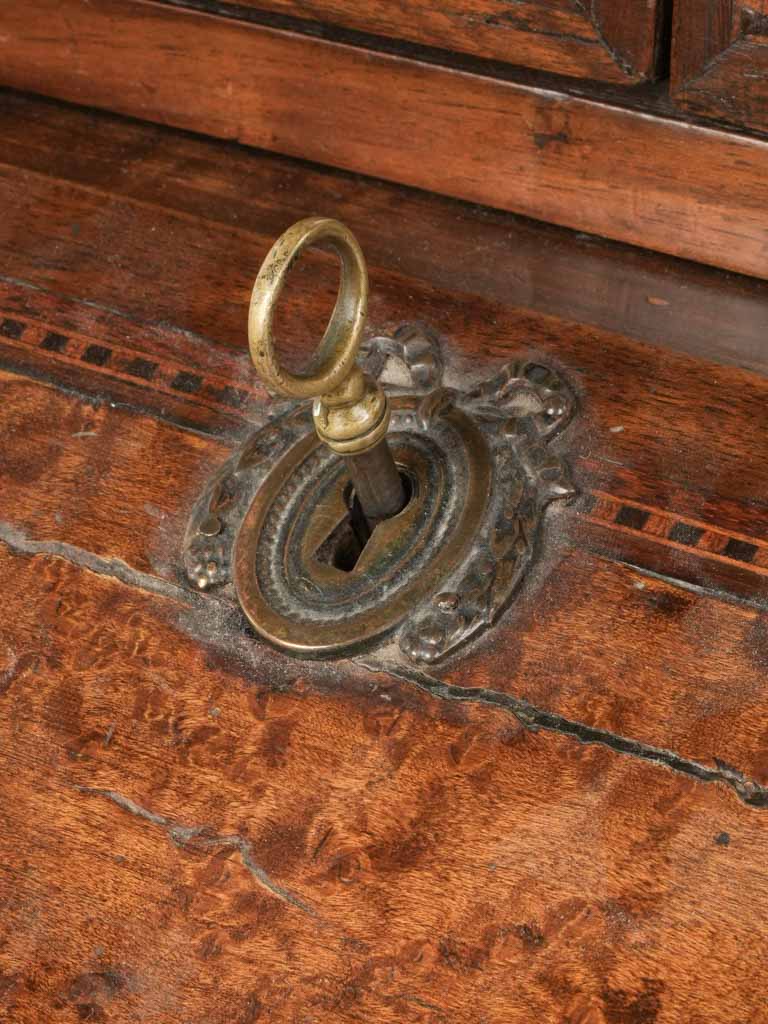 Vintage tapered-leg desk piece  