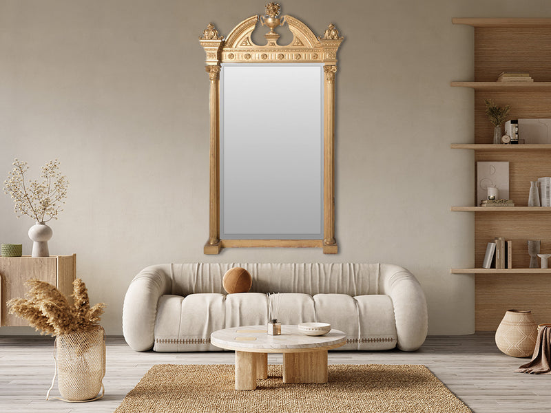 Italian Neoclassical Urn Mirror
