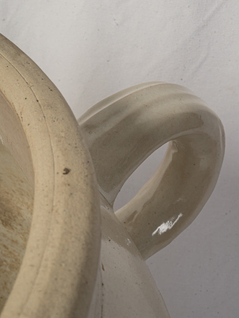 Large antique outdoor planter