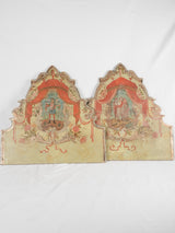 Two Spanish bed heads - 19th century - 38½"