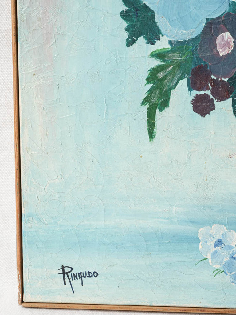 Warm wooden frame art