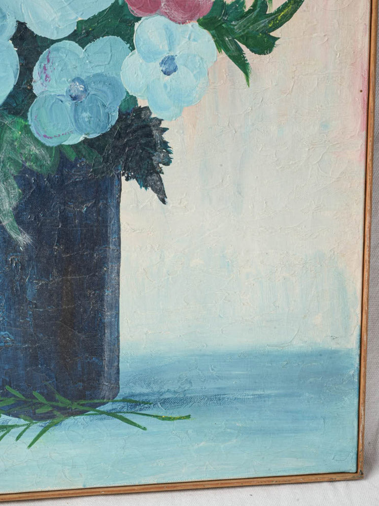 Cheerful antique flower piece