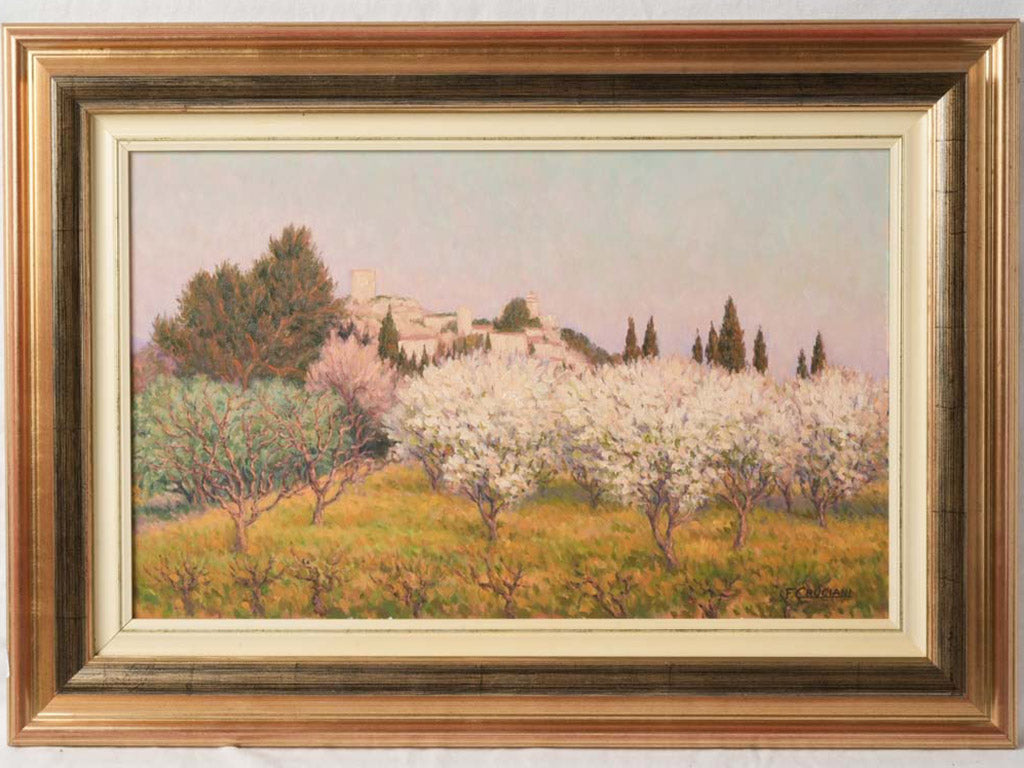 Atmospheric large decorative wall art