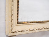 Classic off-white French gilded mirror