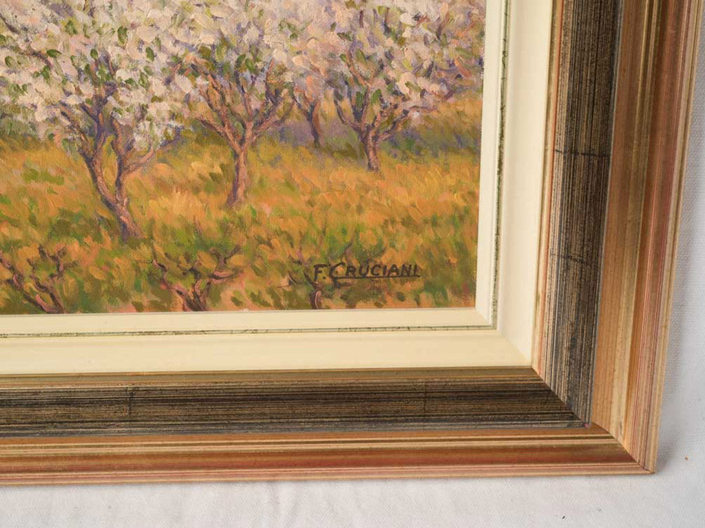 Rhythmic decorative floral wall piece