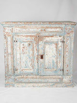 19th century French buffet w/ blue patina 43"