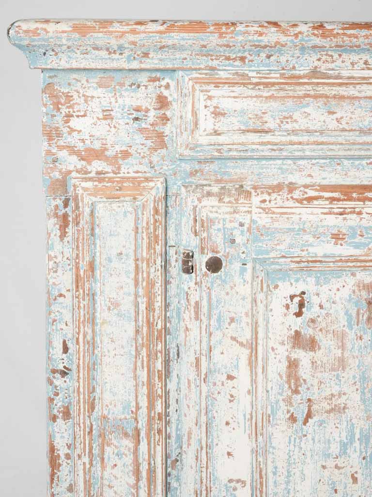 19th century French buffet w/ blue patina 43"
