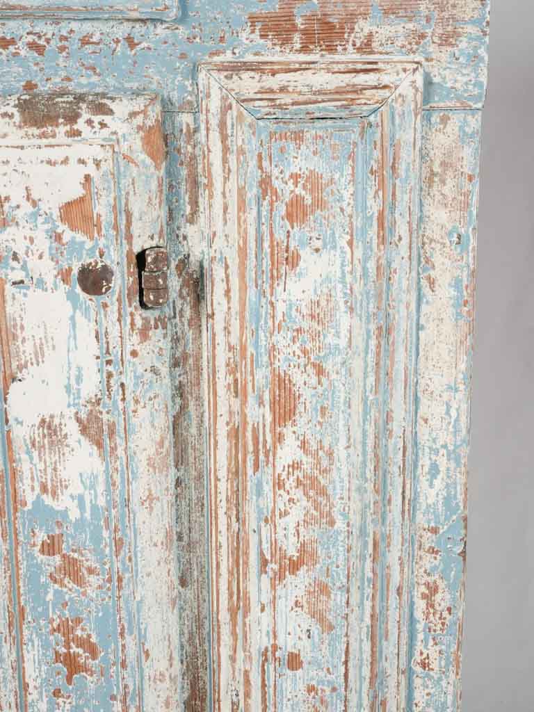 19th century French buffet w/ blue patina 43"