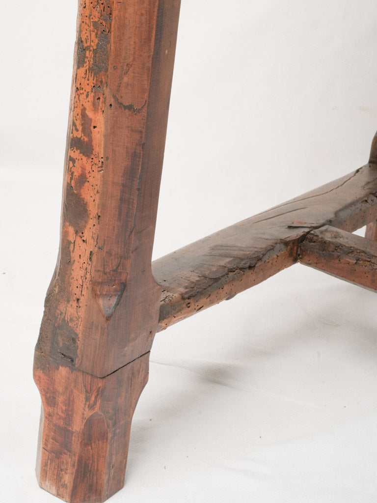 Vintage walnut country table  