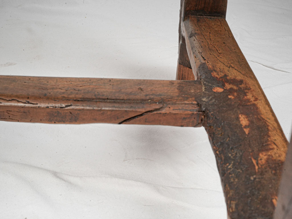 Sophisticated provincial walnut table  