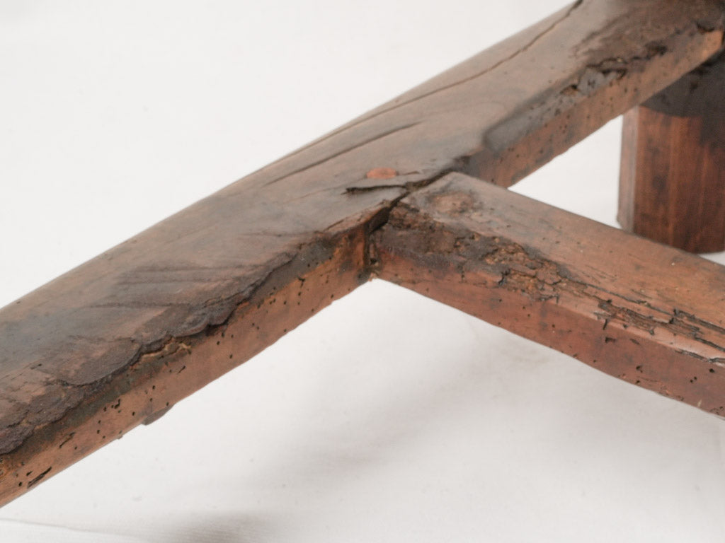 Weathered French console table  