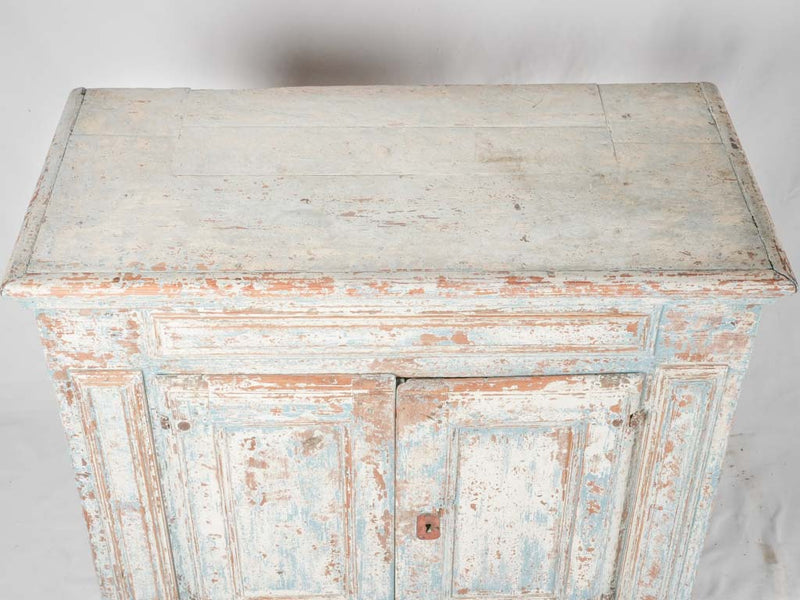 19th century French buffet w/ blue patina 43"