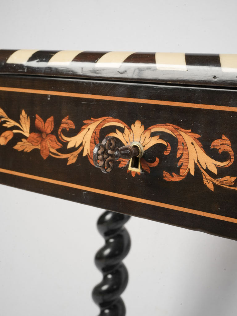 Painterly effect dressing table